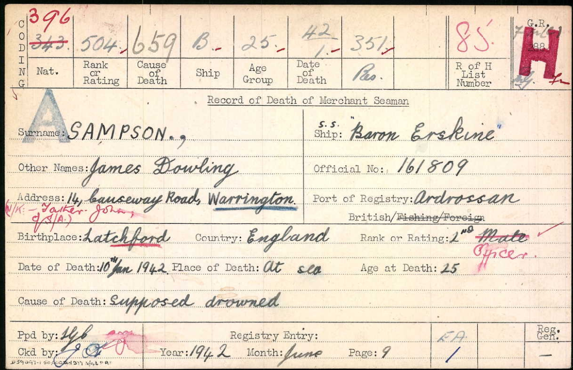 James Dowling Sampson